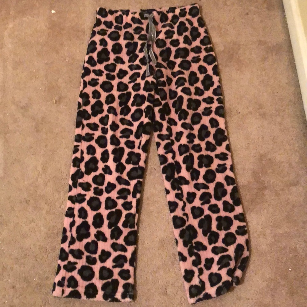 Pink Leopard PJ Pants